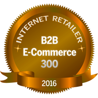 Included in 2016 B2B E-Commerce 300, ranked 254