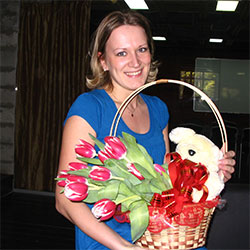 Destinataires des paniers-cadeaux dans le monde entier