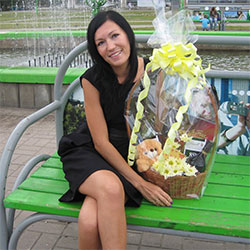 Destinataires des paniers-cadeaux dans le monde entier