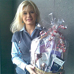 Destinataires des paniers-cadeaux dans le monde entier