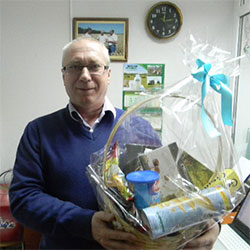 Destinataires des paniers-cadeaux dans le monde entier