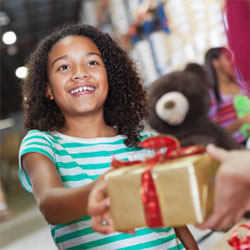 Destinataires des paniers-cadeaux dans le monde entier