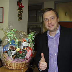 Destinataires des paniers-cadeaux dans le monde entier