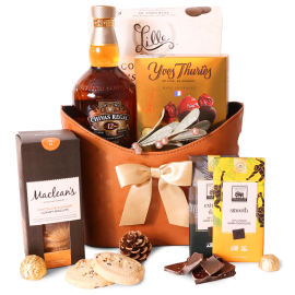 Chocolate and Whiskey Gift Basket