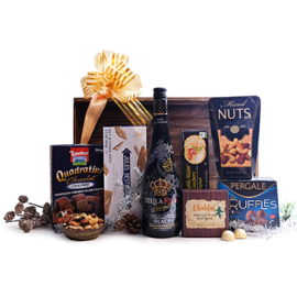 Alcohol Free Cider with Holiday Treats