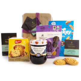 Fruit, Cake, and Tea Snack Box