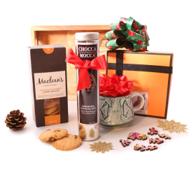Holiday Puzzle and Treats Gift Set