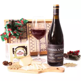 Holiday Red Wine and Cheese Duo