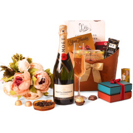 Opulent Oasis Gourmet Gift Basket