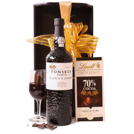 Port and Chocolate Gift Set