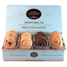 Layered Shortbread Tin Tower