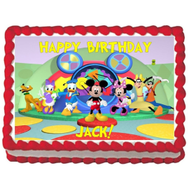 Mickey Mouse Birthday Cake