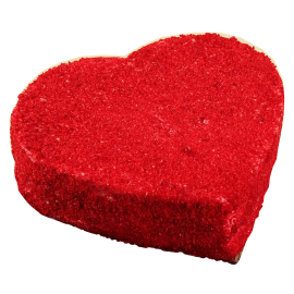 Red Heart Cake