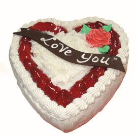 White Chocolate Vanilla Heart