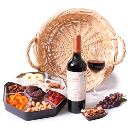 Crimson Orchard Kosher Gift Basket