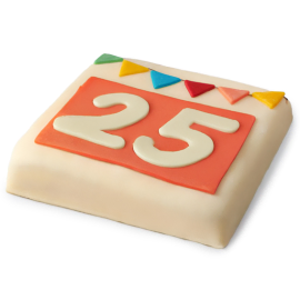 25th Anniversary Cake