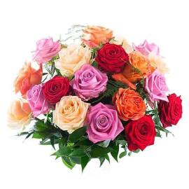Rainbow Elegance Flower Bouquet