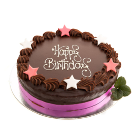 Happy Birthday Star Cake