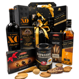 Black Label and Burgundy Gift Box