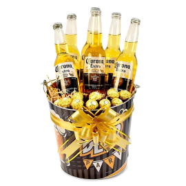 Corona Beer and Ferrero Rocher Chocolate Gift Box