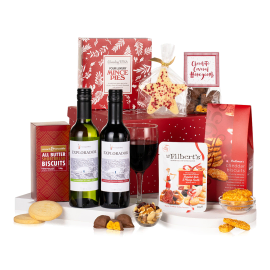 Dual Wines and Sweets Hamper