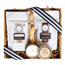 Coffee Bliss and Biscotti Gift Set
