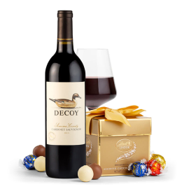 Decoy Cabernet and Chocolate Truffle Gift Set