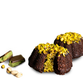 Double Dubai Chocolate Cakes