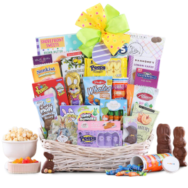 Easter Candy and Chocolate Gift Basket