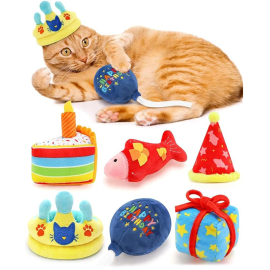 Feline Birthday Bash Toys for Cats