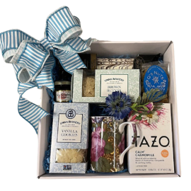 Flowers and Tea Gift Set