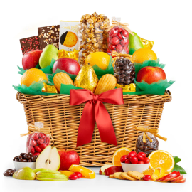 Platinum Fruit and Nut Basket