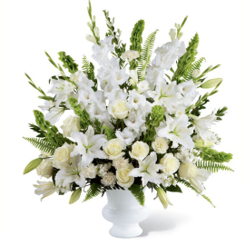Serene Innocence Floral Arrangement