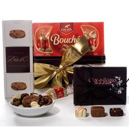Délice de chocolat Tin cadeau