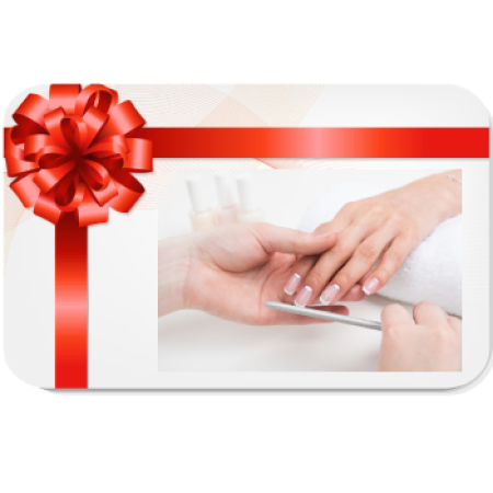 Certificat-cadeau pour manucure et pédicure