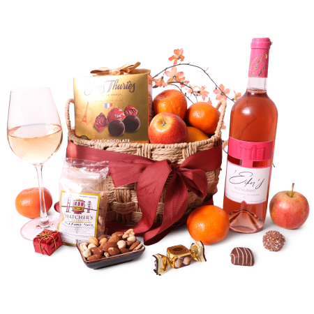 Panier-cadeau Rose Orchard Indulgence