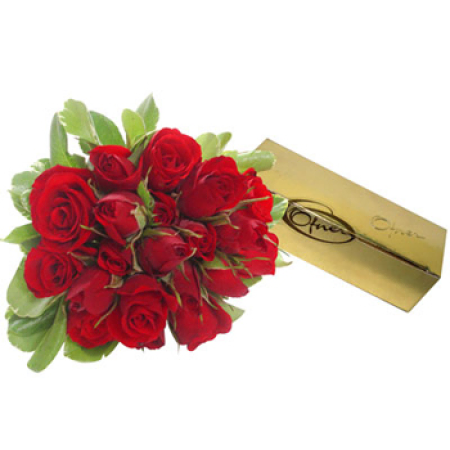 Chocolat et Roses Gift Set