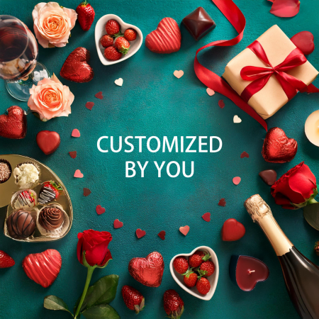 Créez votre propre panier romantique