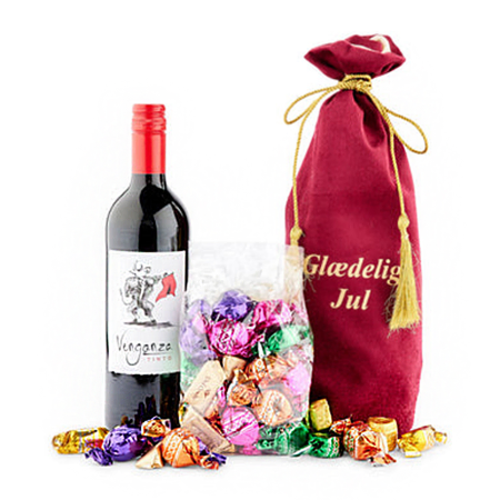 Coffret de chocolat et de vin Merry Moments