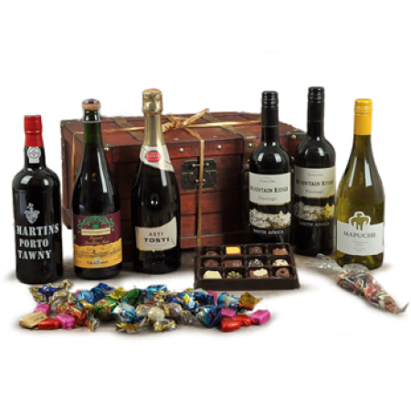 Vin et chocolat Treasures Gift Set