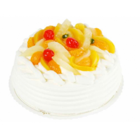 Gâteau à la crème fruitée