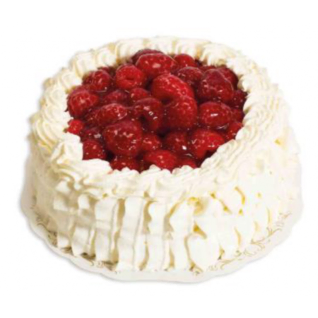 Gâteau pique-nique aux framboises