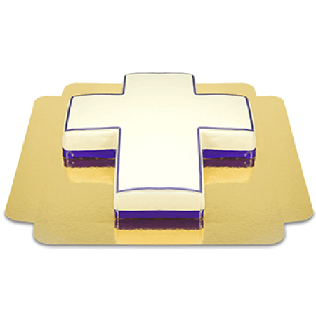 Beau gâteau de croix