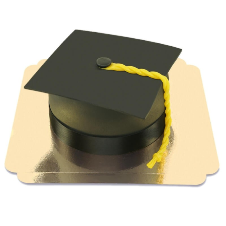 Gâteau de chapeau de graduation