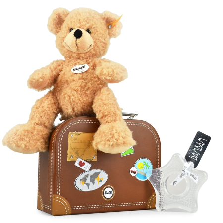 Coffret cadeau Teddy et anneau de dentition