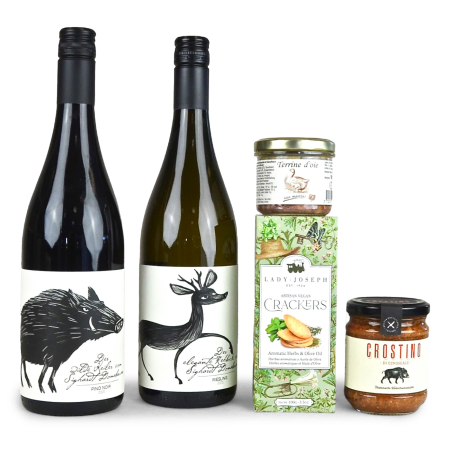 Coffret cadeau gourmand pour les amateurs de vin