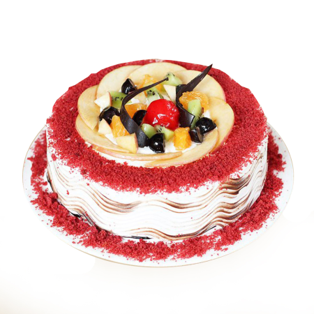Gâteau Velours Rouge Fruité