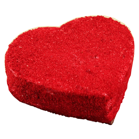 Gâteau coeur rouge