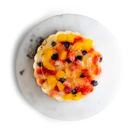 Gâteau de lune à la gelée de fruits