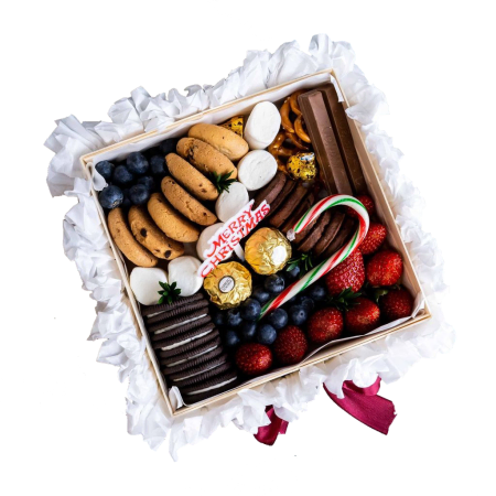 Boîte de friandises magiques des Fêtes